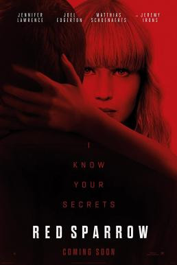 Red Sparrow เรด สแปร์โรว์ หญิงร้อนพิฆาต (2018)